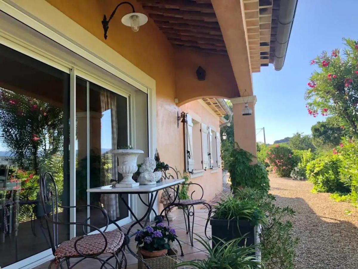 Agreable Chambre D'Hotes Avec Piscine Bed & Breakfast Le Beausset Exterior foto